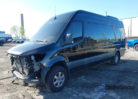 2022 Mercedes-Benz Sprinter 2500 High Roof I4 Diesel из США, поврежденный, VIN W1Z4DGHY7NT102983